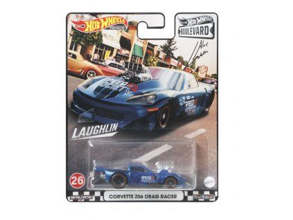 Toys Hot Wheels Premium Boulevard Corvette Z06 Drag Racer
