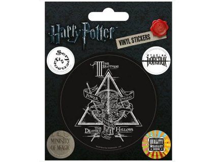 Merch Vinylové samolepky Harry Potter Symboly