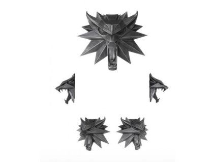 Merch Nástěnný medailon The Witcher Wild Hunt Wolf