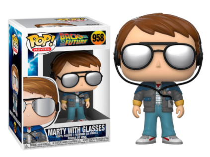 Merch Funko Pop! 958 Back To The Future Doc Marty with Glasses