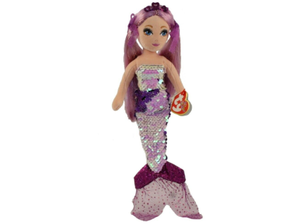 Toys Ty Mermaid Lorelei Purple Sequin 18cm