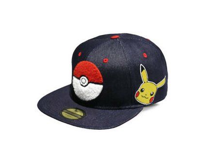 Merch Kšiltovka Pokemon snapback Denim