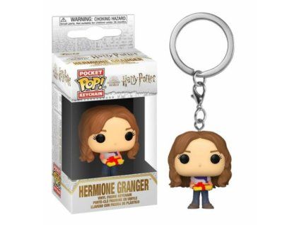 Merch Klíčenka Funko Pocket POP! Harry Potter Holiday Hermione