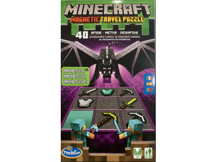 Merch Minecraft Magnetic Travel puzzle