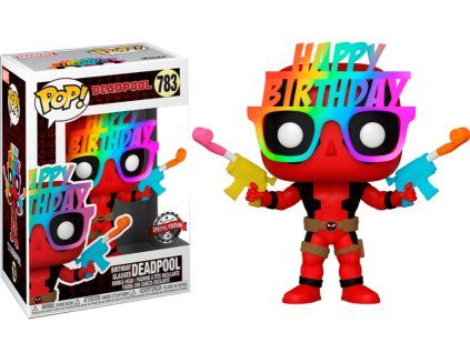 Merch Funko Pop! 783 Deadpool Deadpool Birthday Glasses