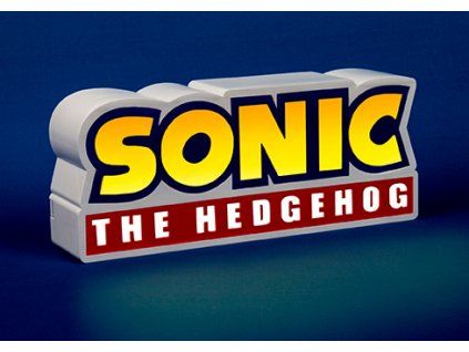 Merch Lampa Sonic the Hedgehog LED Light Logo