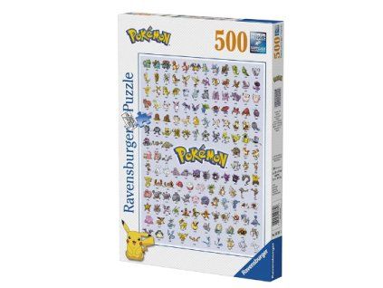Puzzle Pokémon 500dílků