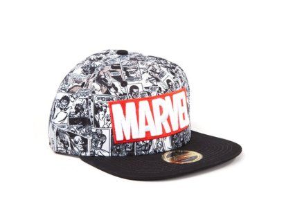Merch Kšiltovka Marvel Classic Red and White Logo
