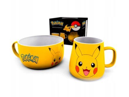 Merch Snídaňová sada Pokémon Pikachu