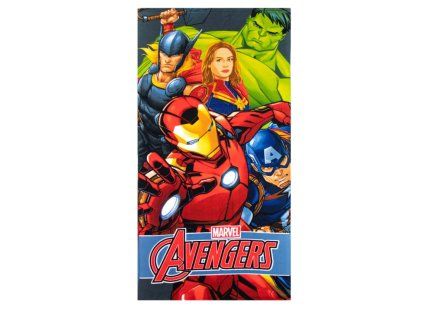 Merch Osuška Marvel Avengers microfiber beach towel