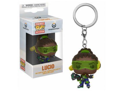 Merch Klíčenka Funko Pocket Pop! Overwatch Lucio