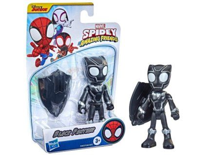 Toys Marvel Spidey And His Amazing Friends Black Panther Mini Action Figure 10cm