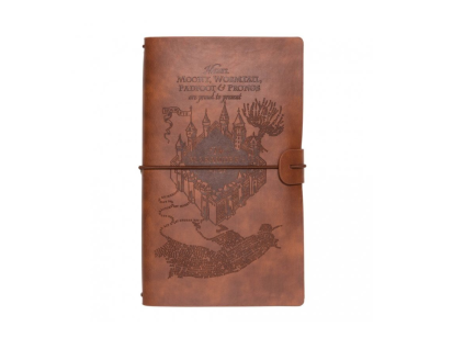 Merch Zápisník Harry Potter Map