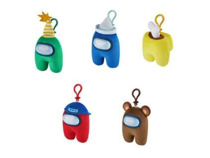 Merch Plyšová klíčenka Among Us Characters Random 13 cm