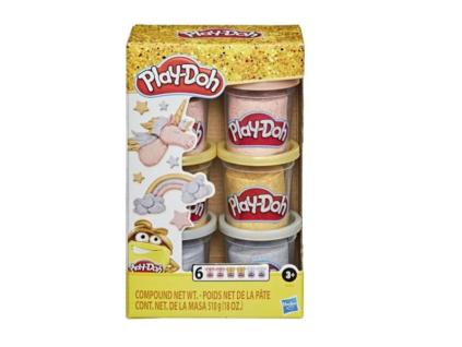 Toys PlayDoh Metallics Compound Collection