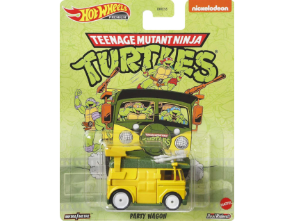 Toys Hot Wheels Premium Teenage Mutant Ninja Turtles Party Wagon