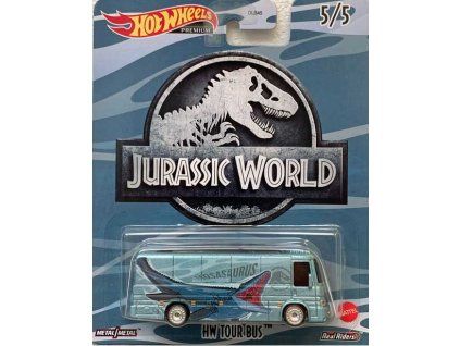 Toys Hot Wheels Premium Jurassic World HW Tour Bus