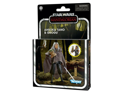 Toys Figurka Star Wars The Mandalorian Ahsoka Tano and Grogu 10cm