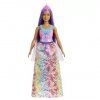 Toys Barbie Dreamtopia Princess Curvy Doll With Purple Hair1