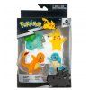 Sada figurek Pokémon Select Translucent Battle Figure 4 ks