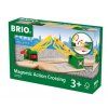 BRIO 33750 Železniční přejezd se závorami magnetický