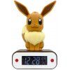 Budík s lampičkou Pokémon Eevee Nové