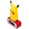 Budík s lampičkou Pokémon Pikachu Nové