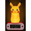 Budík s lampičkou Pokémon Pikachu Nové2