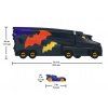 Tahač Fisher Price Dc Batwheels Bat Big Rig3