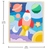 FisherPrice Dřevěná skládačka Vesmír1