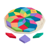 FisherPrice Dřevěné puzzle Mandala1