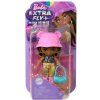 Panenka Barbie Extra Mini v kloboučku