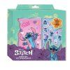 Dárkový set Stitch zápísník, samolepky a propiska