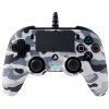 PS4 Nacon Compact ovladač šedá kamufláž