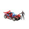 Auto s figurkou Marvel SpiderMan Venom Versus Miles Morales1