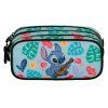 Penál Stitch s kytarou trojité pouzdro