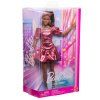 Barbie Deluxe Style Metallic Pink Hnědovláska