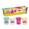 Play doh Modelína s konfetami 4ks