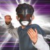 Maska Power Rangers Black Ranger1