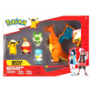Set figurek Pokémon Squirtle, Bulbasaur, Pikachu, Eevee
