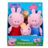 Set plyšáků Prasátko Peppa 3ks