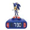 Budík s nočním světlem Sonic