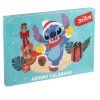 Adventní kalendář Stitch s psacími potřebami