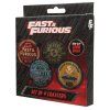 Podtácky Fast and Furious Vintage 4ks1