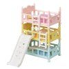 Sylvanian Families 5741 Třípatrová postel se skluzavkou Nové