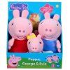Plyšáci Prasátko Peppa 3ks