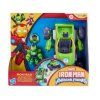 Figurka s autem Marvel ron Hulk 2v1