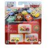 Disney Cars Mini Racers 3ks Luigi, McQueen, Mater
