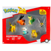 Figurky Pokémon Pikachu, Tepig, Oshawott, Snivy, Sandshrew a Ninjask 6ks