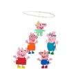 Zažehlovací korálky Hama Midi Rodina Prasátko Peppa1